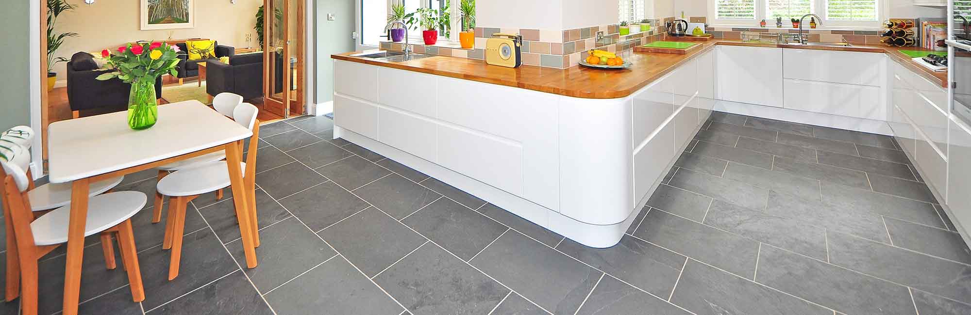 Tiled Kitchen Floor